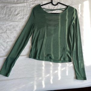 Small Green Long Sleeve Shirt